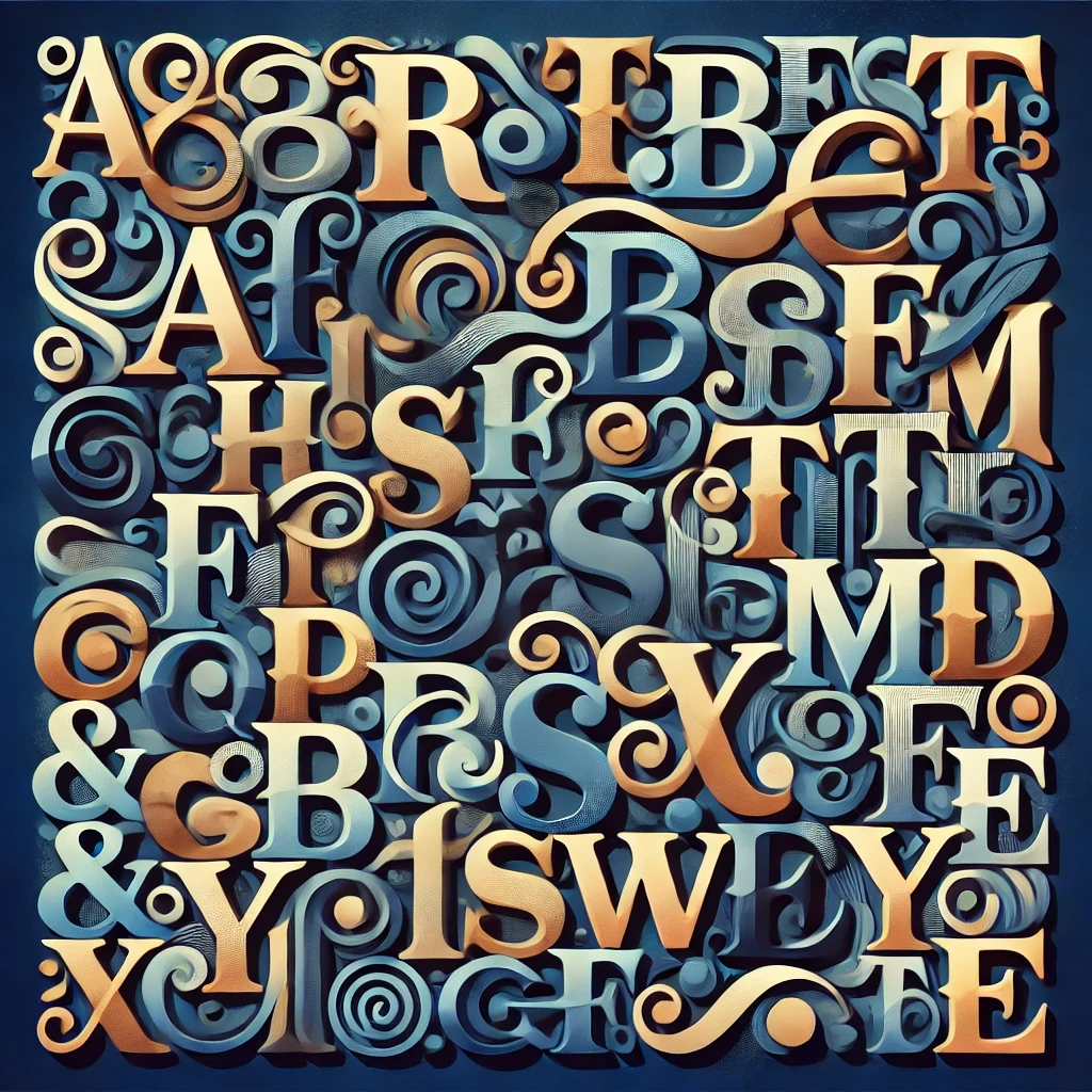 Lettre alphabet