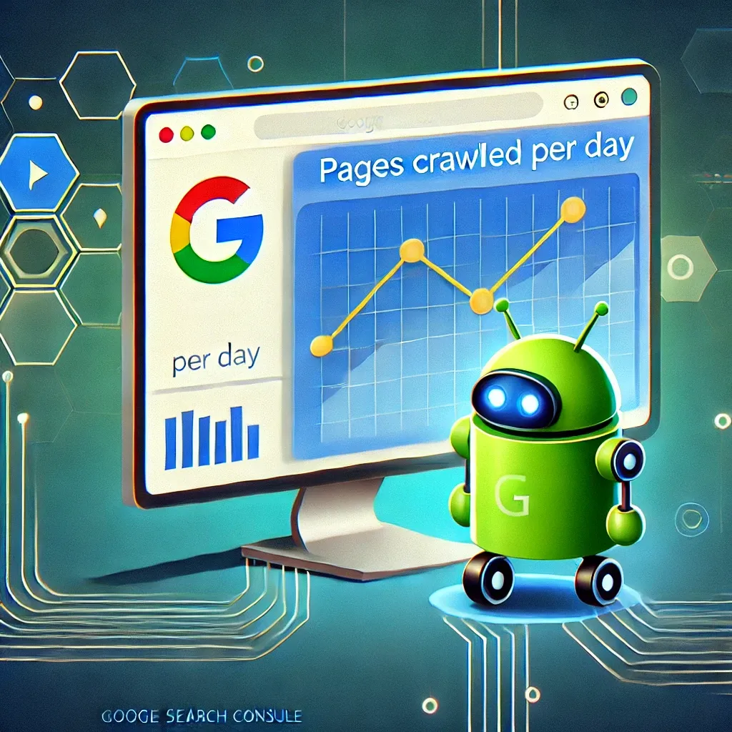 Illustration de la mesure du taux de crawl de Googlebot avec Google Search Console en 2025