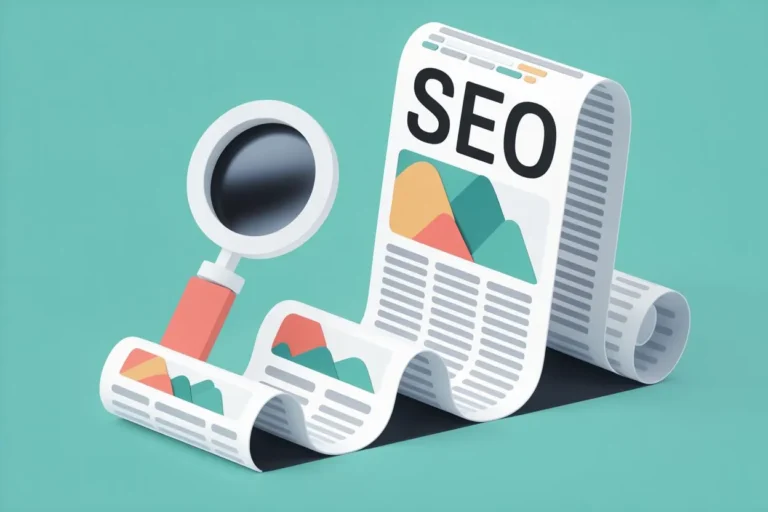 illustration longuer de texte seo