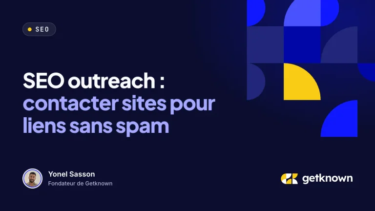 SEO outreach : contacter sites pour liens sans spam