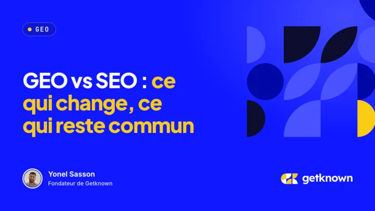 GEO vs SEO : ce qui change, ce qui reste commun